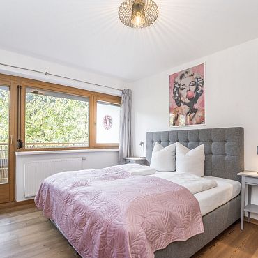 Schlafzimmer "Marilyn" mit Balkon