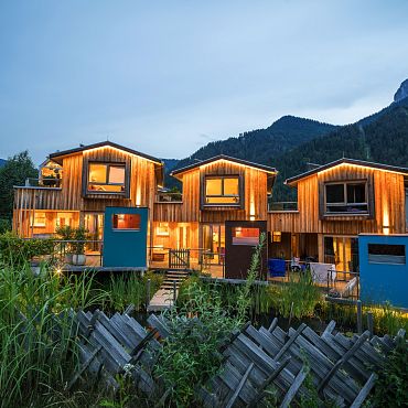 Sommernacht im Chalet Berg.Heimat mit Sauna